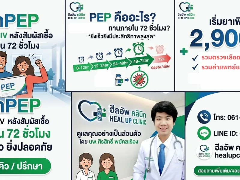 รายละเอียดการรับบริการ PrEP